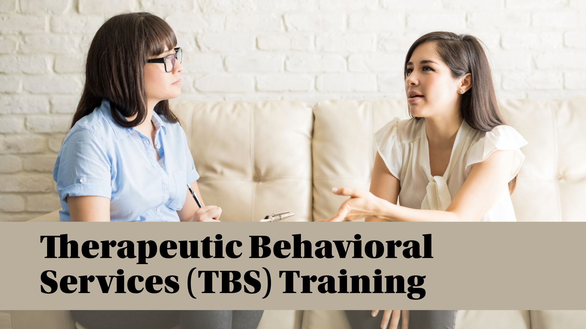 Therapeutic Behavioral Services Training | Supporting Youth & Families